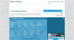 Desktop Screenshot of epapercatalog.com