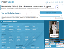 Tablet Screenshot of epapercatalog.com